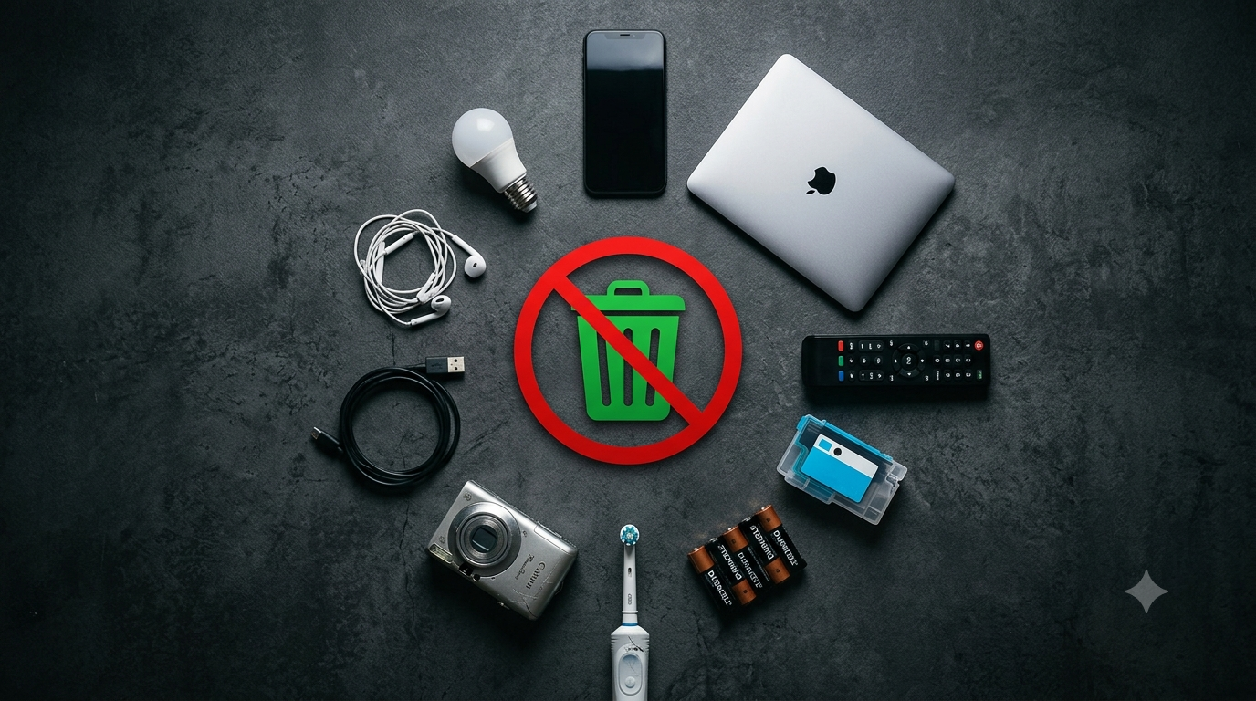 Top 10 Electronics You Should Never Throw in Regular Bin India